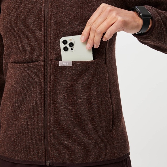 FIGS on shift knit sweater jacket - Picture 9 of 9